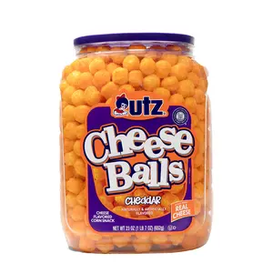 Utz Cheddar Cheese Balls Barrel