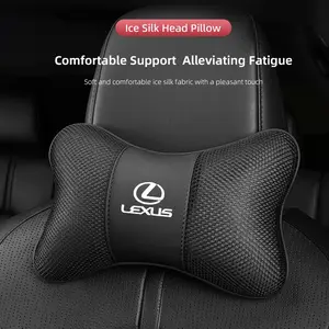 Car Headrest Neck Support Pillow Breathable Comfortable Car Accessories For Lexus F-SPORT ES RX NX LS UX LM LX GX LC RZ IS CT GS RC HS SC TX LBX IS300 RX350 LS500 LX600 NX260 CT200