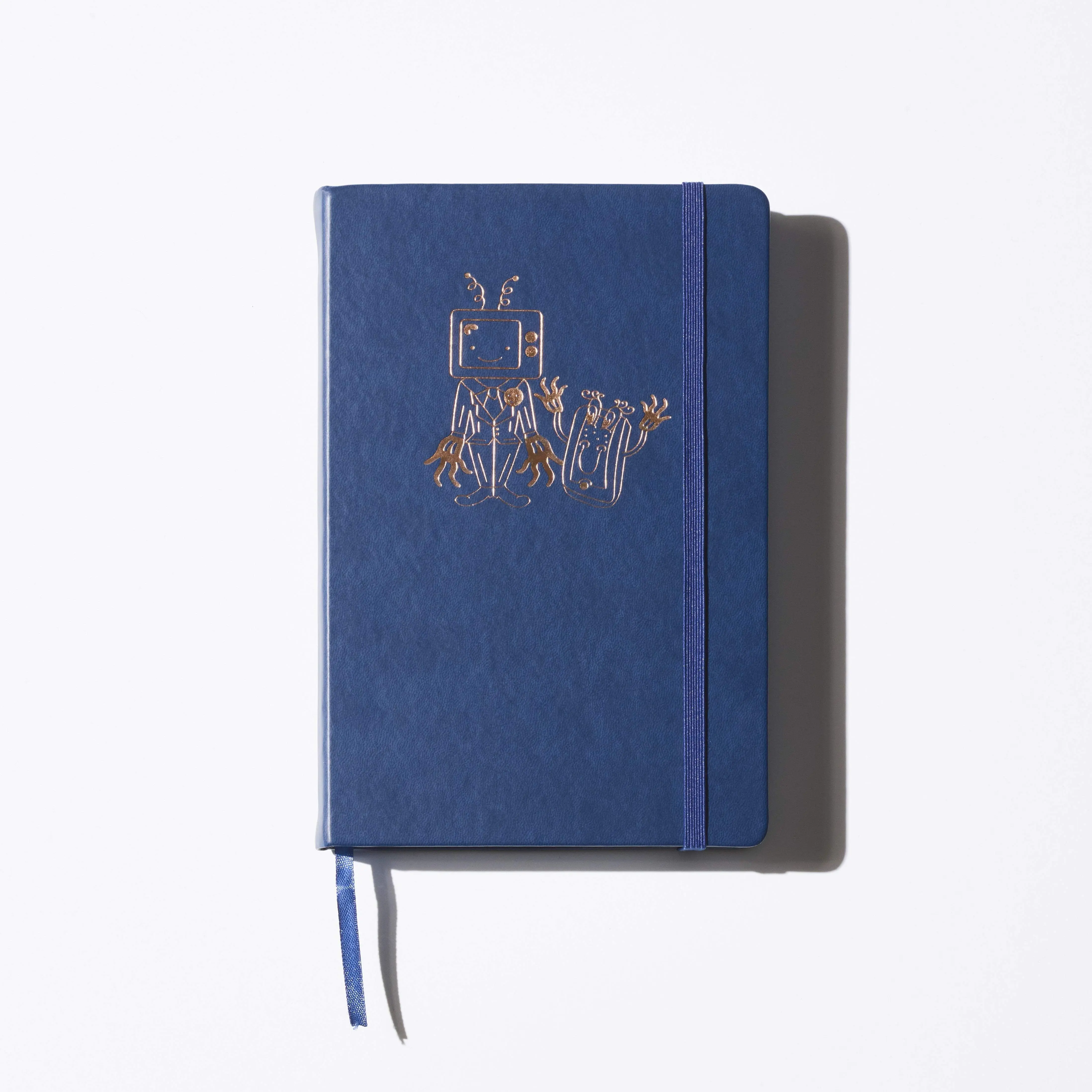Creatures of Habittude Coloring Doodle Planner - Navy Blue