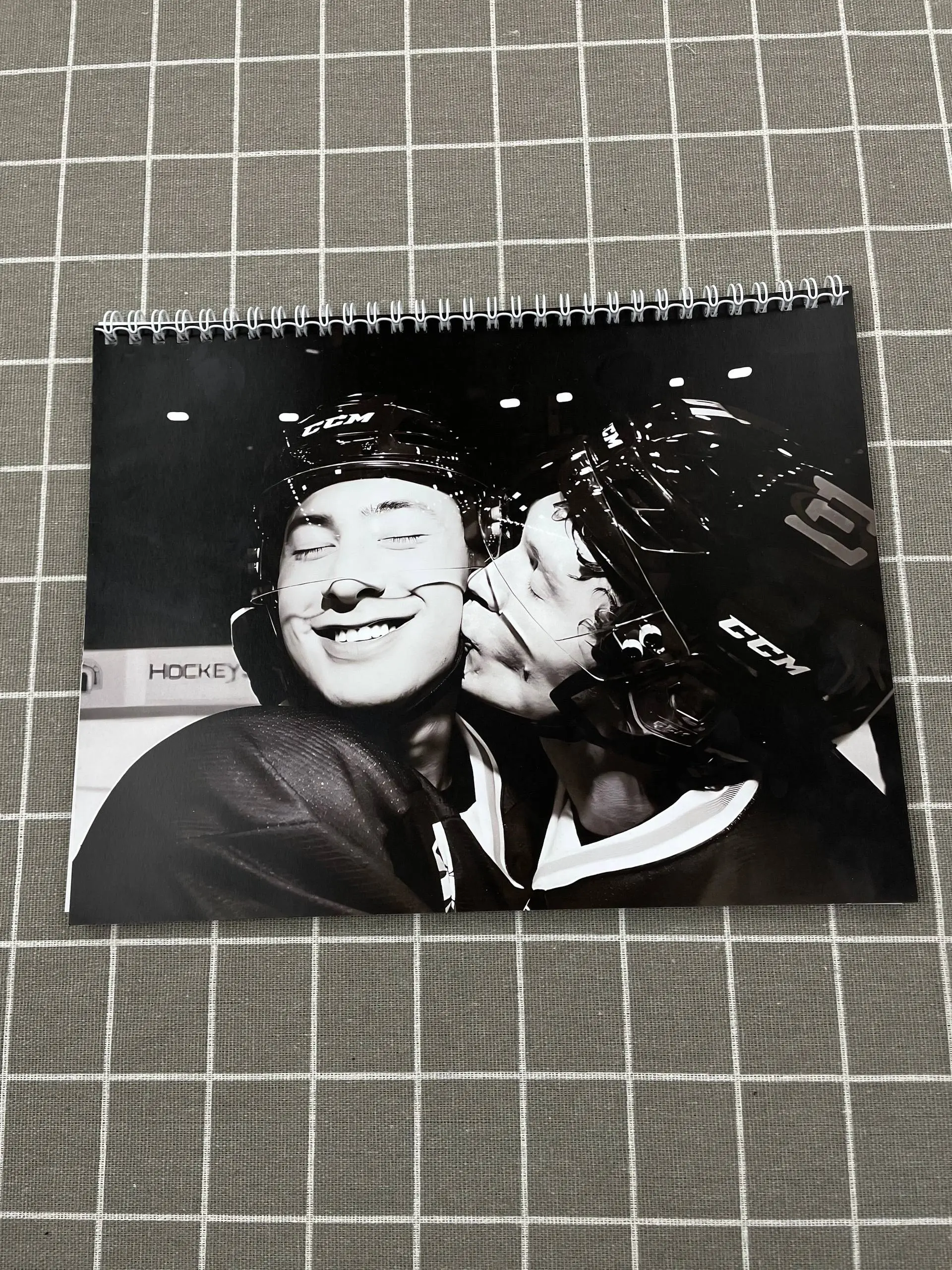 Heated Rivalry Calendar | Fan Gift | LGBTQ | Hollander Rozanov | High-Quality Print | Durable Paper | Perfect for Home Office or Dorm | Includes Major Holidays | Ideal for 2026 Planning or Year-End Gifts