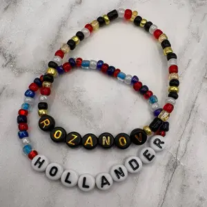 Hockey Romance Inspired Friendship Bracelets | Stackable Jewelry