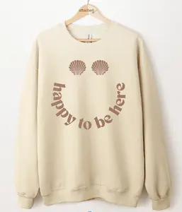 Happy To Be Here Color On Color Graphic Top