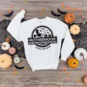 White Motherhood Hocus Pocus Sweatshirt