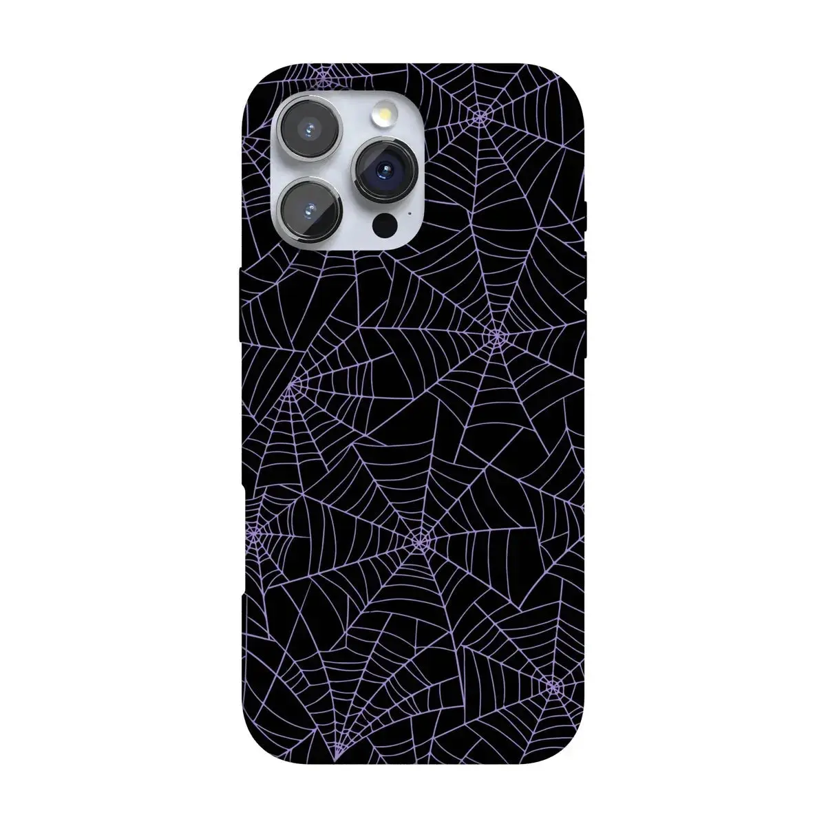 Casely iPhone 16 Pro Case | Midnight Web | Spider Web | Compatible with MagSafe | Classic Ultra Thin Design