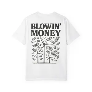 Blowin' Money White T-Shirt