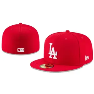 Fashion Fitted Baseball Hat with Embroidered Logo Design