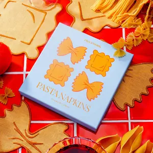 Pasta Cocktail Napkins Pasta Cocktail Napkins