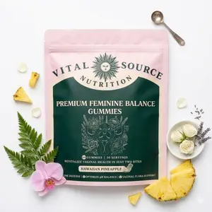Vital Source Nutrition Women's Balance Gummies - Pineapple Flora Support 60ct