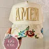AMEN Puff Embroidered Hat
