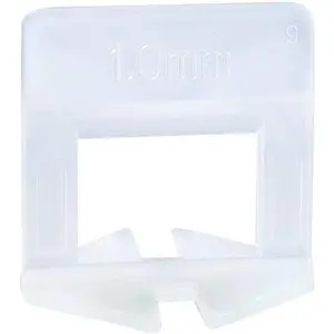 Tile Leveling System Clips - 400 count Clips(1/32" (1mm))