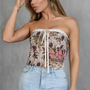 Floral Corset Top
