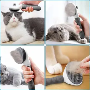 Pet Hair Remover Brush, Cat Dog Grooming Comb, Easy Shedding Tool, Ideal for Pet Beauty & Maintenance, Gentle on Fur