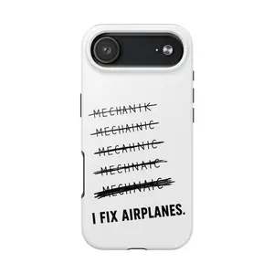 I Fix Airplanes Phone Case | Funny Aircraft Mechanic Case | A&P Aviation Humor