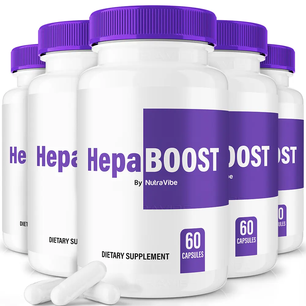 5 Pack: HepaBoost Advanced Formula