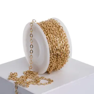 Spools of Chain for Jewelry Making available in Silver & Gold many Styles Available - 10 Meters Lengths