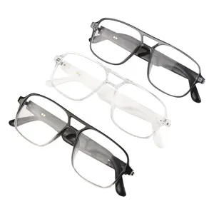 Smart Bluetooth Glasses with Open-Ear Speakers, Wireless Audio Eyewear with Built-in Mic, Touch Controls, AI Translation, Travel, Everyday Use