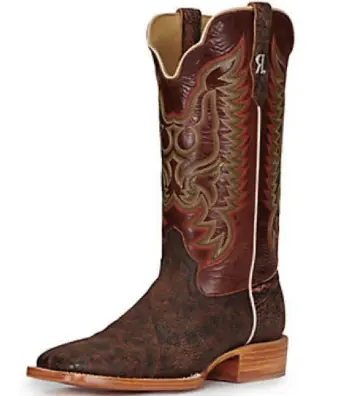 R. Watson Cognac Cape Buffalo Boot