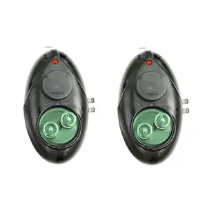 LED Electronic Bite Alarm with High Sensitivity Wireless Design Waterproof Shockproof for Night Fishing Carp Sea River Portable Battery Powered Fishing Accessories