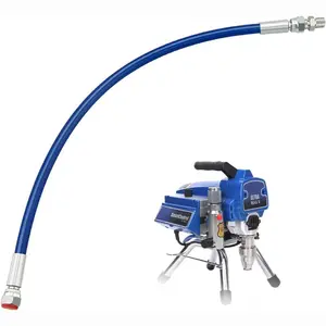 Whip Hose for Airless Paint Sprayers and Painting Spraying Gun Assemblies Hose Assembly 20" Fit for 390/395 / 490/495 Airless Spraying Machine