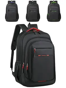 Unisex Large-Capacity Backpack — Casual, Business & Travel Bag — Laptop Backpack — Detachable Luggage Strap — High-Capacity Commuter Bag