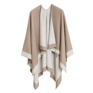 Women's Shawl Wrap Poncho Ruana Cape Cardigan