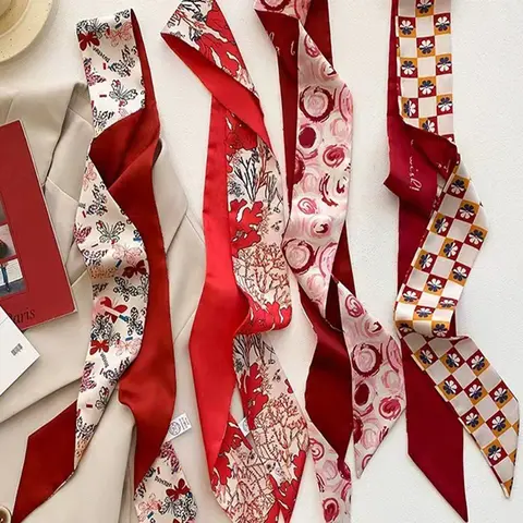 4 Pcs / 1 Set Women's Elegant Colorblock Floral Pattern Hair Band, Casual Versatile Fashionable Hair Accessories for Women & Girls, Minimalist Headwear Suitable for Thick Hair, Tie, Hair Ties, Hairbands