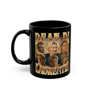 Dean Di Laurentis Bootleg Black Mug, Stephen Kalyn as Dean Off Campus Mug