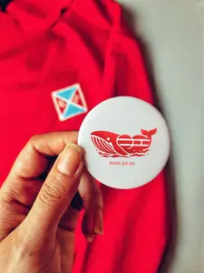 Army Dolphin Pin Buttons in 3 Sizes, Bantan Comeback 2026 Pin Buttons Backpack, Denim Jacket, Cap, Tote Bag