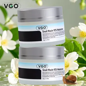 VGO Snail Mucin 92% Moisturizer – Deep Hydration & Repair for Dry Skin Soothing Protective Long-Lasting-B