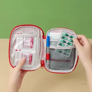 Travel Medical Kit, Empty First Aid Bag, Portable Emergency Medicine Pack, Travel Protection Kit, Essential Health Supplies