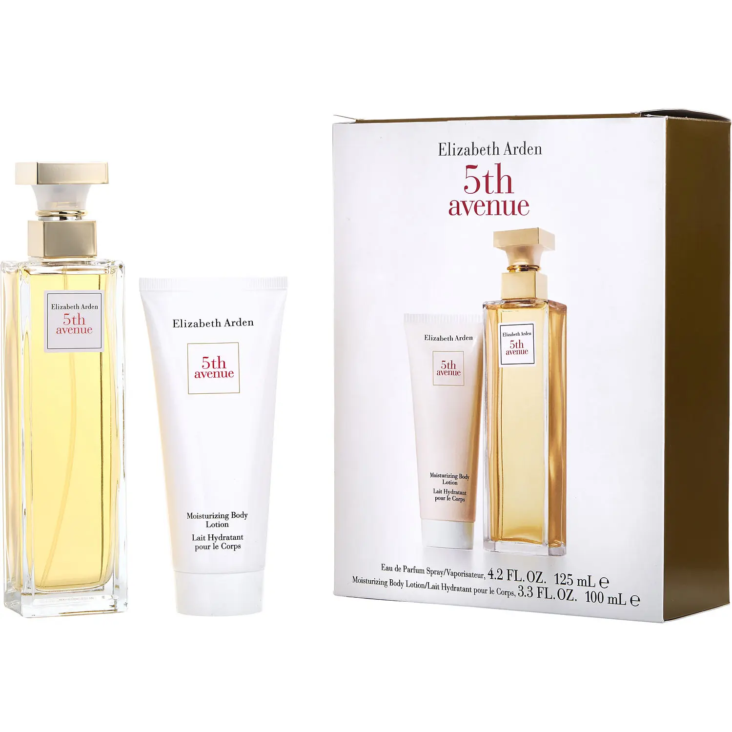 Fifth Avenue Set-Eau De Parfum Spray 4.2 Oz & Body Lotion 3.3 Oz For Women Fifth Avenue Set-Eau De Parfum Spray 4.2 Oz & Body Lotion 3.3 Oz For Women