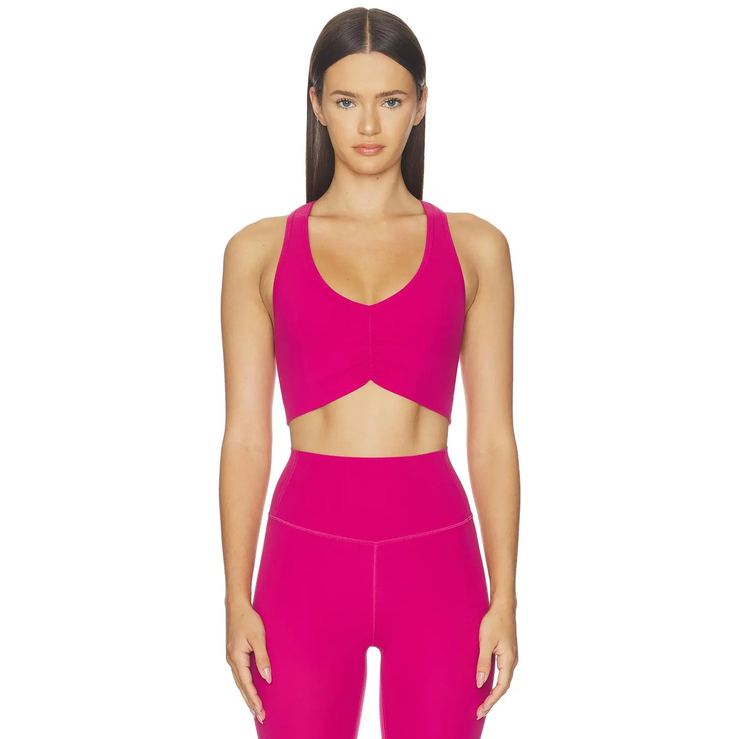 Splits59 Airweight Sports Bra in Sangria
