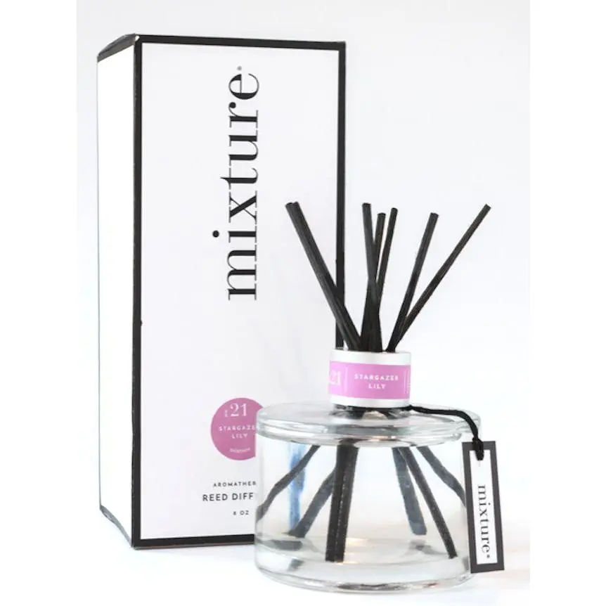 OUD WOOD Vanilla Reed Diffuser - 8oz Aroma Diffuser for Room Scenting, Home Fragrance Gift for Home Care Supplies