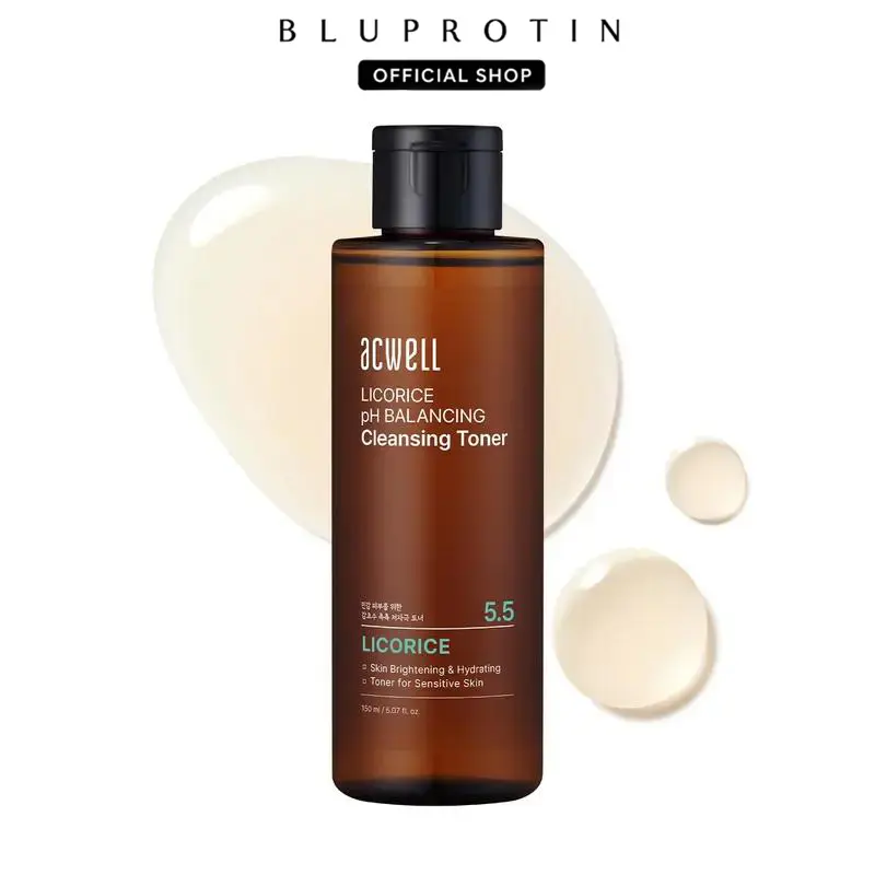 Gentle Plant-Based Korean Toner with Licorice Root, Calming & pH Balancing Facial Water for Sensitive Skin, Alcohol-Free, 5.07 fl oz, Hydrate, Nourishing, Soothing, Unisex, Lightweight, Botanical, Moisturizer, Serum, Remedy For Dark Spots, Youth, Fresh An