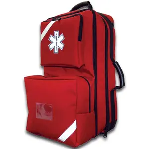 Fieldtex  O2 Trauma AED Backpack, Red