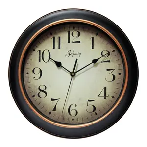 Precedent 12" Round Wall Clock by Infinity