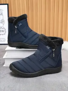 Cotton shoes, women's winter polyurethane long tube cotton boots, warm high top elderly shoes, couple's plus size snow boots, Casual Outdoor Boot