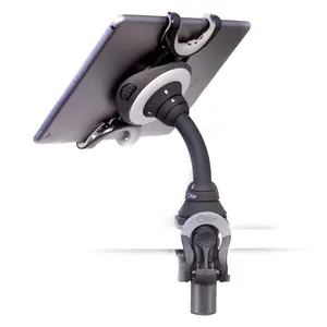OCTA Lynx: iPad Handle, Stand and Mount – Ratchet Grip 5”-13" Devices – fits All Version of iPad, Kindle, Galaxy, Large Phones – for Work, Apple Pencil, Music, FaceTime, Zoom, Gym, Travel