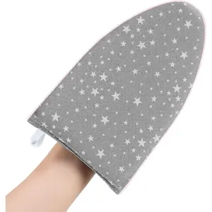 Garment Steamer Ironing Gloves Anti Steam Glove Heat Resistant Garment Steamer Mitt, Garment Steam Accessories for Clothes,White