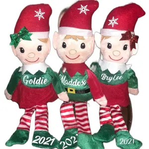 Personalized Christmas Elf Kids Toy - Customizable Boy or Girl Elf with Name - Christmas Gift christmas decoration