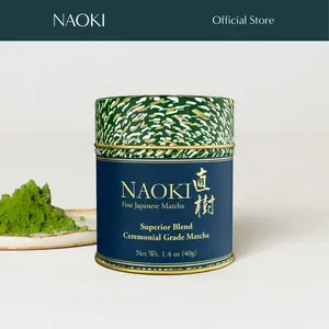 Naoki Matcha Superior Ceremonial Blend – Authentic Japanese First Harvest Ceremonial Grade Matcha Green Tea Powder from Uji, Kyoto