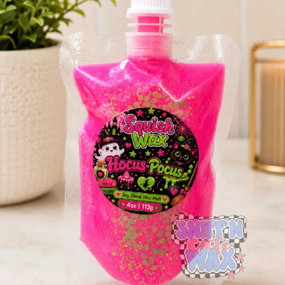 Fall Scented Squeeazble Wax Melt Pouch