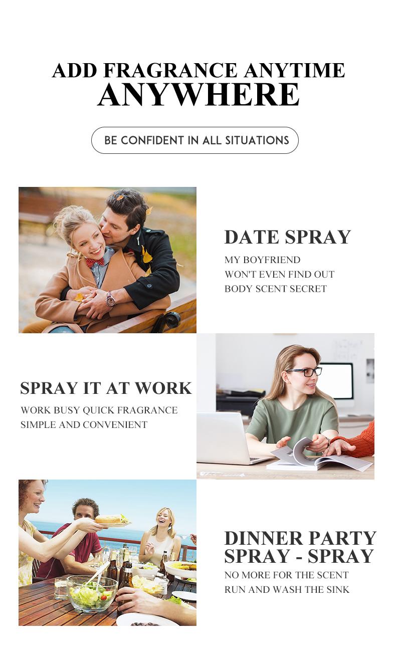 1fl.oz Women's Perfume, Men's Perfume, Lavender Scent Fragrance Spray, Alcohol-Based, 3-5% Perfume Concentration, Fresh Notes, No Phthalates, Liquid Formula