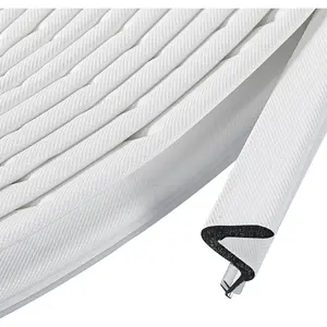 Weather Stripping Door Seal Exterior Weather Strip for Window V-Shaped  Kerf Garage Door Gap Blocker Soundproof  Improvement Easy to Install(40 ,White)