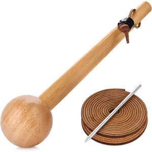 Baseball Softball Golve Mallet with 2 Leather Lace 1 Needle 2Pcs Baseball Lock for Baseball Glove