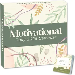2026 Motivational Calendar | Includes 365 Positive Quotes and Affirmations,  a Whole Year of Inspirational Quotes, Phrases & Affirmations for Success, Happiness & Personal Growth