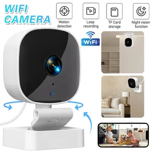 security panel camera original,1080P WiFi Home Security Camera K7, 24/7 Recording, Night Vision, 2-Way Audio for Baby/Pet/Elder Monitoring, No Monthly Fee