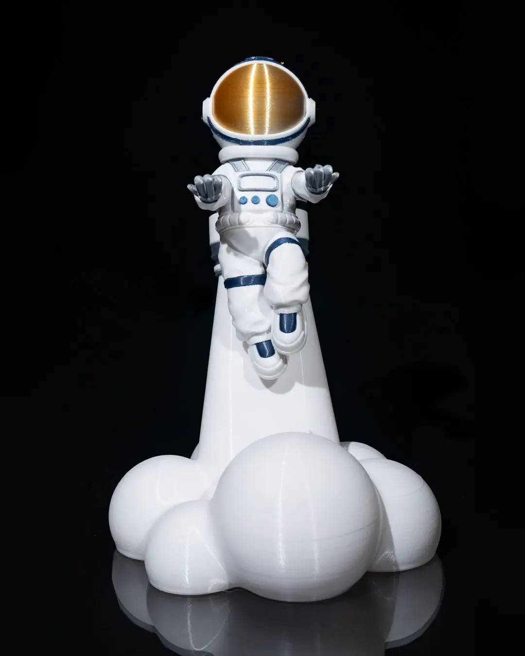 Astronaut Gaming Controller Stand - Space-Themed Gaming Mount Controllers Holder for Gamer Setups, Console & Tech Accessories