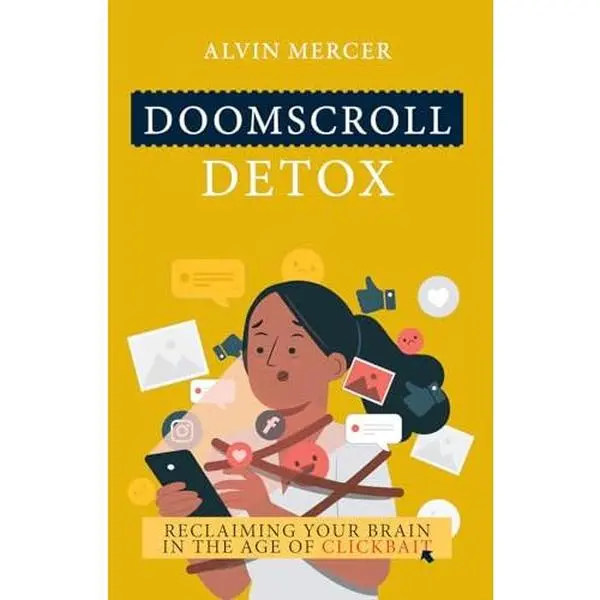 USED-Doomscroll Detox: Reclaiming Your Brain in The Age Of Clickbait by Alvin Mercer (Paperback)
