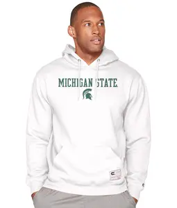 Michigan State Spartans Stacked Authentic Pullover Hoodie